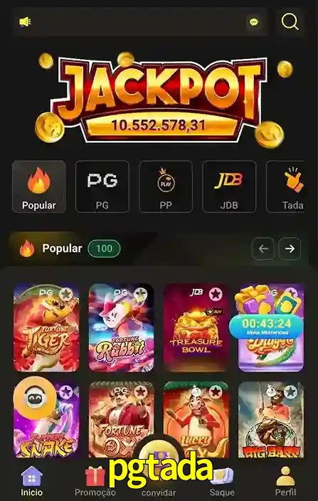 Promoções Especiais no pgtada App